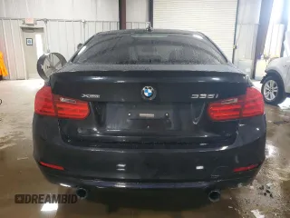 2015 BMW 3 Series 335i xDrive with VIN WBA3B9G53FNR93872, listed as a Copart auction lot 60105305 with 45,776 mi miles and Salvage title. Bid and sale history available at DreamBid. Image 6.
