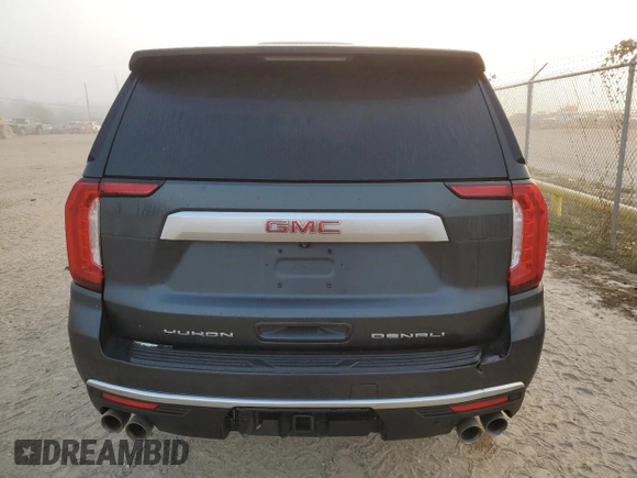 2022 GMC Yukon Denali with VIN 1GKS1DKL2NR184613, listed as a Copart auction lot 77578064 with 0 mi miles and Non Repairable. Bid and sale history available at carsss.com. Image 6.