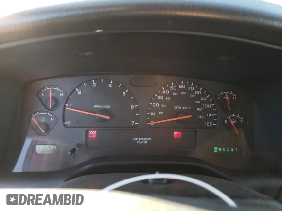 2004 Dodge Dakota SLT with VIN 1D7HG42N94S608873, listed as a Copart auction lot 83300874 with 119,539 mi miles and Salvage Title. Bid and sale history available at carsss.com. Image 9.