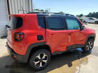 2022 Jeep Renegade Trailhawk with VIN ZACNJDC10NPN89886, listed as a Copart auction lot 59146314 with 24,308 mi miles and Non Repairable. Bid and sale history available at DreamBid. Image 3.