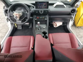 2024 Lexus IS 300 z VIN JTHDA1D24R5129048, wystawiony jako Copart lot #57604335 z przebiegiem 6339 mil mil oraz Tytuł czysty. Historia ofert i sprzedaży dostępna na DreamBid. Obrazek 8.