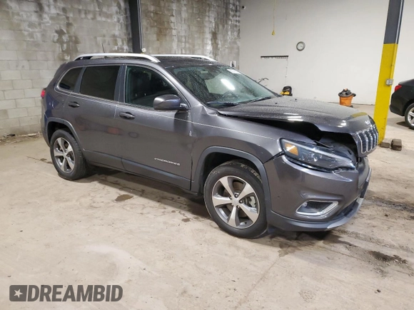 2021 Jeep Cherokee Limited z VIN 1C4PJMDXXMD135592, wystawiony jako Copart lot #58718975 z przebiegiem 53 037 mil mil oraz Szkoda całkowita • Salvage title. Historia ofert i sprzedaży dostępna na DreamBid. Obrazek 4.