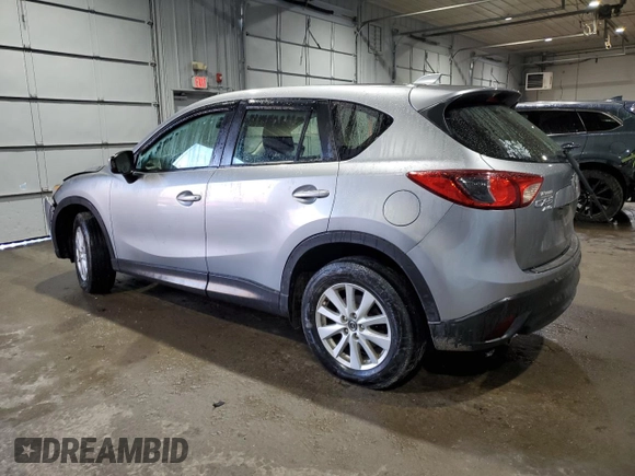 2014 Mazda CX-5 Sport with VIN JM3KE4BE9E0377581, listed as a Copart auction lot 46024385 with 89,087 mi miles and Salvage Title. Bid and sale history available at carsss.com. Image 2.