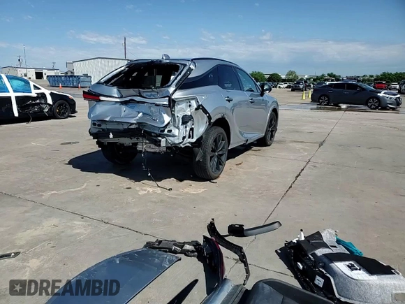 2023 Lexus RX 500h F Sport Performance with VIN 2T2BCMEA6PC006244, listed as a Copart auction lot 53938605 with 13,841 mi miles and Salvage title. Bid and sale history available at DreamBid. Image 15.