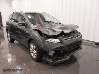 2015 Ford Escape Titanium with VIN 1FMCU0J97FUC25446, listed as a IAAI auction lot 41708585 with 150,010 mi miles. Bid and sale history available at carsss.com. Image 6.