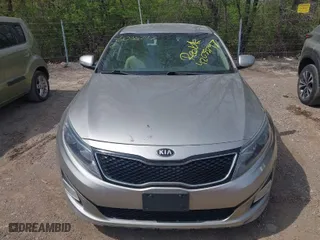 2014 Kia Optima LX with VIN KNAGM4A71E5493247, listed as a IAAI auction lot 42035797 with 153,811 mi miles. Bid and sale history available at carsss.com. Image 6.