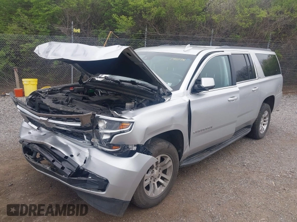 2017 Chevrolet Suburban LT with VIN 1GNSKHKC3HR191078, listed as a IAAI auction lot 41998257 with 165,238 mi miles. Bid and sale history available at carsss.com. Image 19.