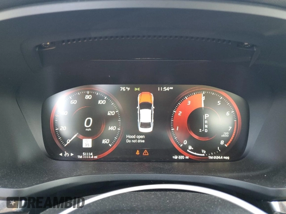 2020 Volvo S60 Momentum with VIN 7JR102FK4LG034769, listed as a Copart auction lot 42356235 with 51,114 mi miles and Salvage Title. Bid and sale history available at carsss.com. Image 9.