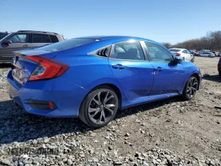 2019 Honda Civic Sport with VIN 2HGFC2F84KH585949, listed as a Copart auction lot 49404105 with 100,886 mi miles and Salvage Title. Bid and sale history available at DreamBid. Image 3.