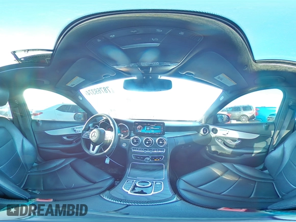 2019 Mercedes-Benz C 300 with VIN 55SWF8DB2KU286990, listed as a Copart auction lot 78769374 with 83,101 mi miles and Salvage title. Bid and sale history available at DreamBid. Image 13.