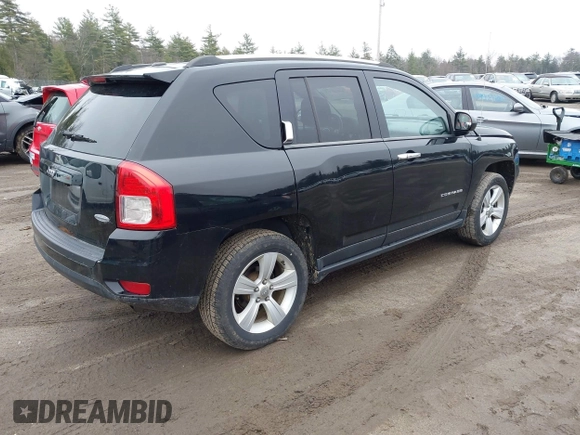 2013 Jeep Compass Latitude with VIN 1C4NJDEB2DD280393, listed as a IAAI auction lot 42028703 with 148,766 mi miles. Bid and sale history available at carsss.com. Image 4.