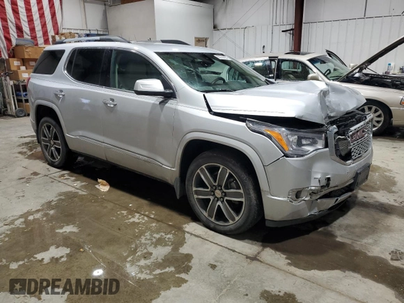 2017 GMC Acadia Denali with VIN 1GKKNXLS9HZ166688, listed as a Copart auction lot 86633884 with 154,362 mi miles and Salvage title. Bid and sale history available at DreamBid. Image 4.