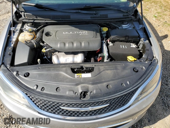 2015 Chrysler 200 Limited with VIN 1C3CCCAB1FN640322, listed as a Copart auction lot 50251365 with 117,603 mi miles and Salvage Title. Bid and sale history available at DreamBid. Image 12.