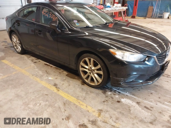 2015 Mazda 6 i Touring with VIN JM1GJ1V6XF1163952, listed as a IAAI auction lot 42230410 with 148,177 mi miles and . Bid and sale history available at carsss.com. Image 1.
