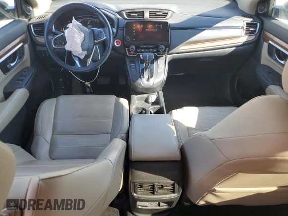2017 Honda CR-V EX-L with VIN 5J6RW2H83HL013230, listed as a Copart auction lot 50554835 with 124,056 mi miles and Salvage Title. Bid and sale history available at carsss.com. Image 8.