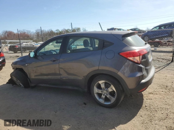 2017 Honda HR-V LX with VIN 3CZRU6H34HM708364, listed as a Copart auction lot 49602205 with 42,117 mi miles and Salvage Title. Bid and sale history available at carsss.com. Image 2.