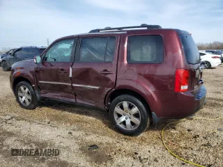2015 Honda Pilot Touring with VIN 5FNYF4H91FB026824, listed as a Copart auction lot 49471405 with 160,524 mi miles and Salvage Title. Bid and sale history available at DreamBid. Image 2.