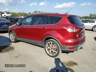 2014 Ford Escape Titanium with VIN 1FMCU0JXXEUD13856, listed as a Copart auction lot 76608764 with 116,178 mi miles and Clean Title. Bid and sale history available at carsss.com. Image 2.