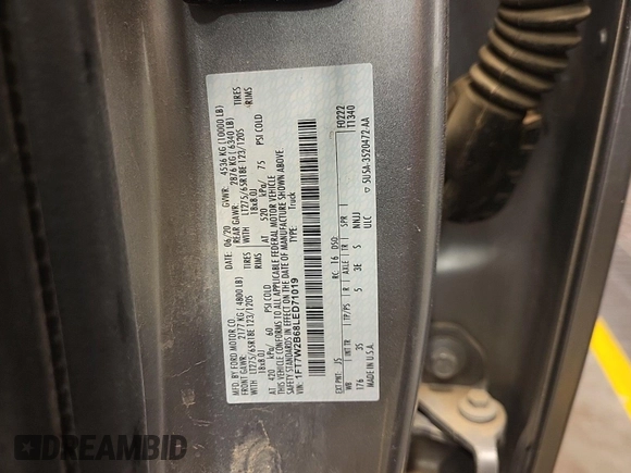 2020 Ford F-250 XL с VIN 1FT7W2B68LED71019, выставлен на аукционе IAAI как лот 42226825 с пробегом 111 928 миль миль и . История ставок и продаж доступна на DreamBid. Изображение 1.