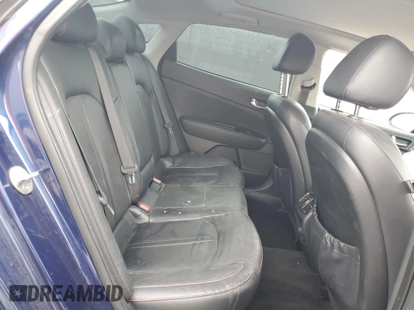 2018 Kia Optima SX with VIN 5XXGW4L24JG247796, listed as a Copart auction lot 51055825 with 106,915 mi miles and Salvage title. Bid and sale history available at DreamBid. Image 10.