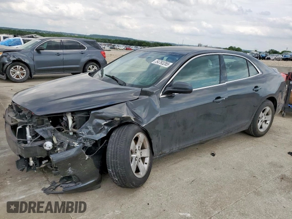 2015 Chevrolet Malibu LS with VIN 1G11B5SL7FF313886, listed as a Copart auction lot 54793285 with 146,381 mi miles and Salvage Title. Bid and sale history available at DreamBid. Image 1.