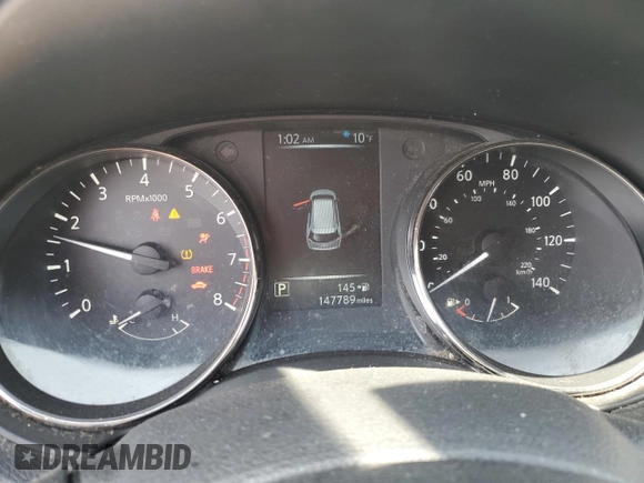 2017 Nissan Rogue S with VIN KNMAT2MT3HP564921, listed as a Copart auction lot 55109565 with 147,789 mi miles and Clean Title. Bid and sale history available at DreamBid. Image 9.