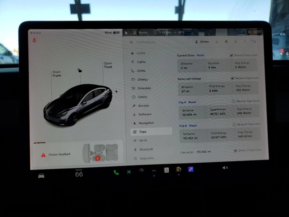 2020 Tesla Model 3 Standard Range Plus with VIN 5YJ3E1EA7LF614913, listed as a Copart auction lot 48518555 with 121,482 mi miles and Salvage Title. Bid and sale history available at carsss.com. Image 9.