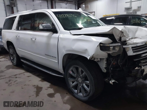 2016 Chevrolet Suburban LTZ with VIN 1GNSKJKC7GR244807, listed as a IAAI auction lot 41878696 with 136,433 mi miles and . Bid and sale history available at DreamBid. Image 1.
