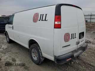 2020 Chevrolet Express Cargo with VIN 1GCWGAFP4L1174507, listed as a Copart auction lot 44225975 with 130,444 mi miles and Salvage Title. Bid and sale history available at DreamBid. Image 2.