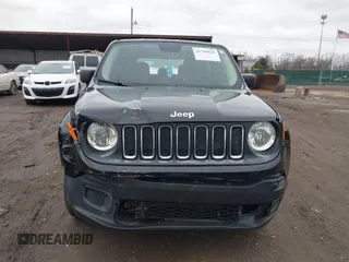 2017 Jeep Renegade Sport with VIN ZACCJBAB6HPG43142, listed as a IAAI auction lot 41719128 with 127,088 mi miles and . Bid and sale history available at carsss.com. Image 12.