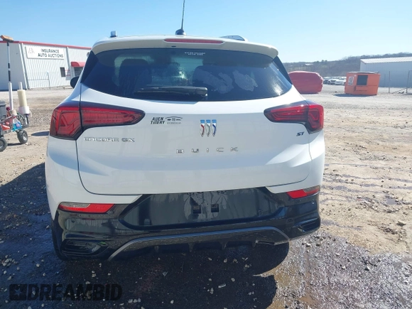 2024 Buick Encore GX Sport Touring with VIN KL4AMDSLXRB061746, listed as a IAAI auction lot 41788455 with 10,814 mi miles and . Bid and sale history available at DreamBid. Image 16.