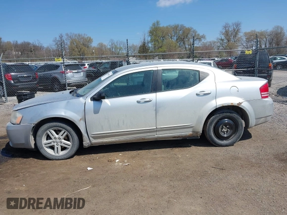 2008 Dodge Avenger SXT with VIN 1B3LC56K28N684317, listed as a IAAI auction lot 41988986 with 241,325 mi miles and . Bid and sale history available at DreamBid. Image 14.