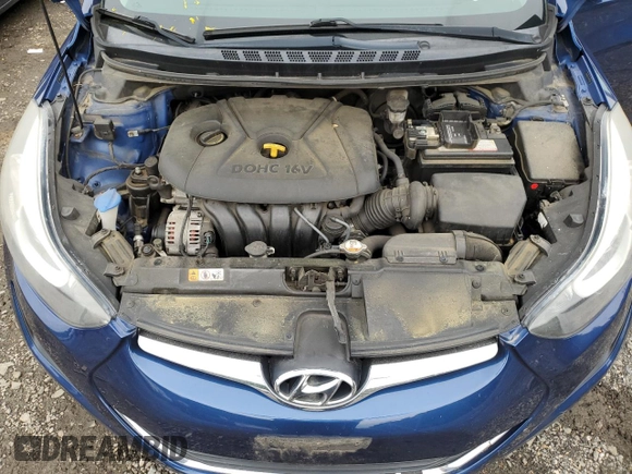 2015 Hyundai Elantra SE z VIN 5NPDH4AE7FH614759, wystawiony jako Copart lot #58967455 z przebiegiem 85 725 mil mil oraz Szkoda całkowita • Salvage title. Historia ofert i sprzedaży dostępna na DreamBid. Obrazek 11.