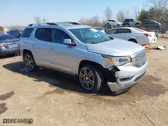 2017 GMC Acadia Denali with VIN 1GKKNPLS3HZ307867, listed as a IAAI auction lot 41772125 with 96,406 mi miles. Bid and sale history available at carsss.com. Image 1.