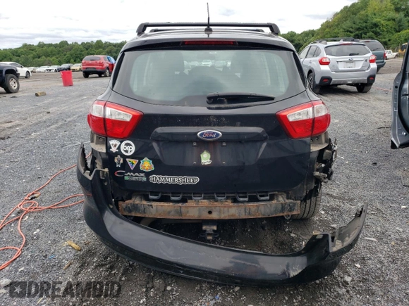2016 Ford C-Max Energi SEL with VIN 1FADP5CU5GL113952, listed as a Copart auction lot 62611224 with 172,513 mi miles and Salvage Title. Bid and sale history available at carsss.com. Image 6.