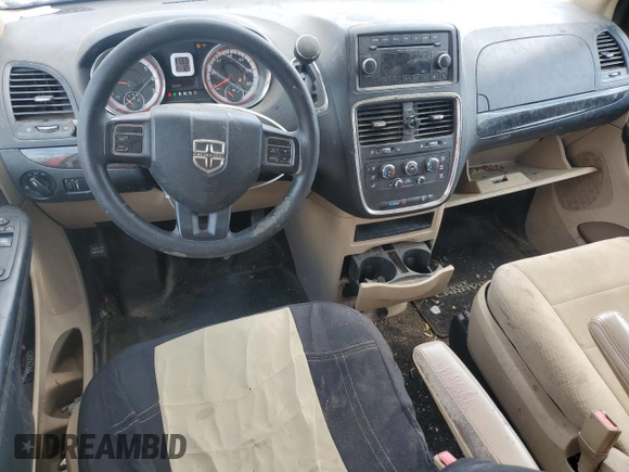 2013 Dodge Grand Caravan SE with VIN 2C4RDGBG3DR693415, listed as a Copart auction lot 54848235 with 114,063 mi miles and Salvage Title. Bid and sale history available at DreamBid. Image 8.