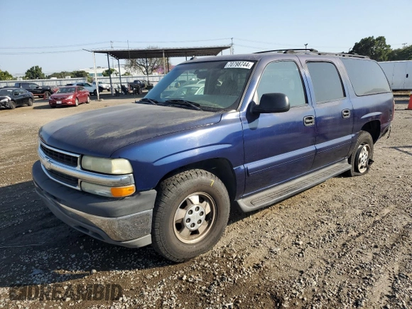 2003 Chevrolet Suburban LS with VIN 1GNEC16T43J274361, listed as a Copart auction lot 70798744 with 0 mi miles and Salvage Title. Bid and sale history available at carsss.com. Image 1.