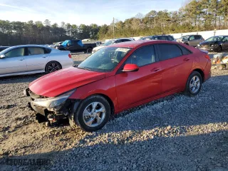 2021 Hyundai Elantra SE with VIN 5NPLL4AG3MH040122, listed as a Copart auction lot 43076475 with 82,814 mi miles and Salvage Title. Bid and sale history available at carsss.com. Image 1.