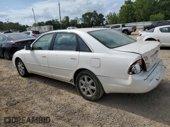 2001 Toyota Avalon XL z VIN 4T1BF28B91U155354, wystawiony jako Copart lot #52393885 z przebiegiem 277 545 mil mil oraz Szkody całkowita. Historia ofert i sprzedaży dostępna na DreamBid. Obrazek 2.