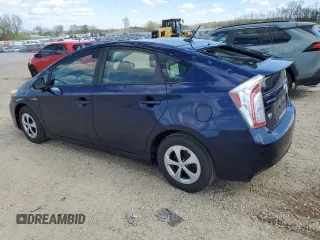 2014 Toyota Prius Four with VIN JTDKN3DU2E0381009, listed as a Copart auction lot 55391645 with 116,227 mi miles and Non Repairable. Bid and sale history available at DreamBid. Image 2.