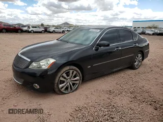 2010 Infiniti M with VIN JN1CY0AP2AM911462, listed as a Copart auction lot 46037035 with 219,194 mi miles and Salvage Title. Bid and sale history available at carsss.com. Image 1.