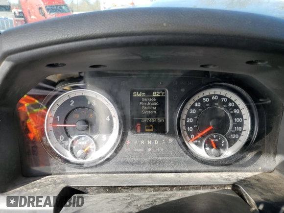 2018 Ram 3500 Big Horn z VIN 3C63RRHL1JG214764, wystawiony jako Copart lot #48205025 z przebiegiem 497 454 mil mil oraz Szkoda całkowita • Salvage title. Historia ofert i sprzedaży dostępna na DreamBid. Obrazek 9.