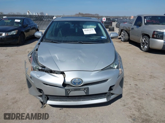 2016 Toyota Prius Four with VIN JTDKARFU9G3004190, listed as a IAAI auction lot 41667279 with 118,216 mi miles. Bid and sale history available at carsss.com. Image 12.