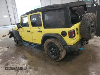 2024 Jeep Wrangler Willys z VIN 1C4RJXN66RW185935, wystawiony jako Copart lot #59908035 z przebiegiem 13 420 mil mil oraz Czysty tytuł • Clean title. Historia ofert i sprzedaży dostępna na DreamBid. Obrazek 2.
