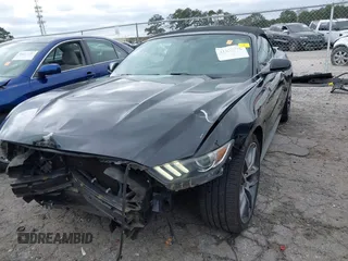2016 Ford Mustang EcoBoost Premium with VIN 1FATP8UH5G5265653, listed as a IAAI auction lot 41835770 with 91,671 mi miles and . Bid and sale history available at carsss.com. Image 12.