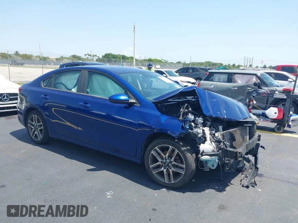 2019 Kia Forte S z VIN 3KPF34AD5KE026520, wystawiony jako IAAI lot #42257029 z przebiegiem 90 525 mil mil oraz . Historia ofert i sprzedaży dostępna na DreamBid. Obrazek 1.