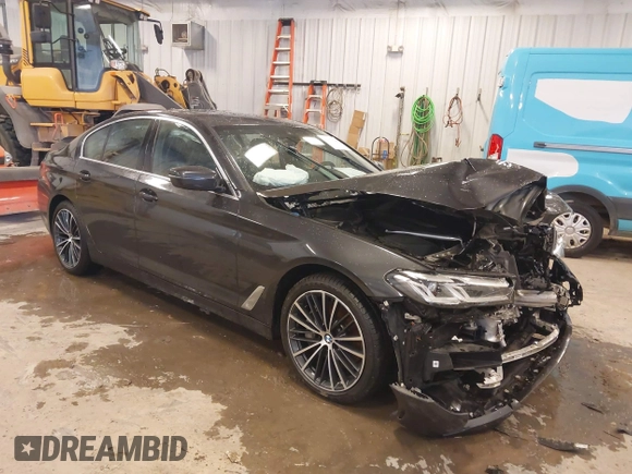 2023 BMW 5 Series 540i xDrive with VIN WBA73BJ04PCL95113, listed as a IAAI auction lot 41173700 with Not Provided miles and . Bid and sale history available at carsss.com. Image 1.