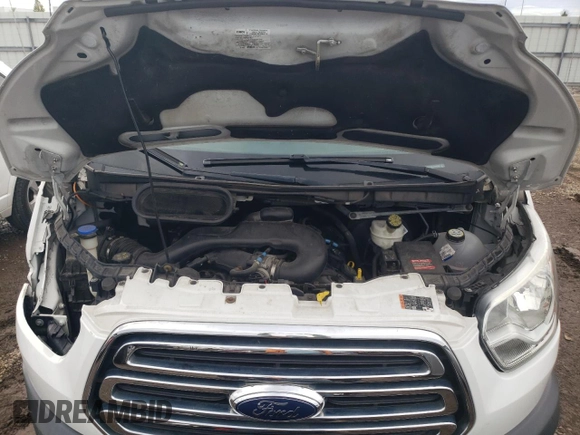 2015 Ford Transit Cargo with VIN 1FTNR1ZM7FKA77761, listed as a Copart auction lot 72645144 with 129,152 mi miles and Salvage Title. Bid and sale history available at DreamBid. Image 11.