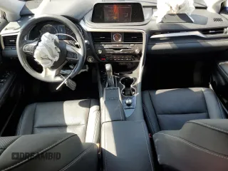 2022 Lexus RX 350 with VIN 2T2AZMDA5NC320167, listed as a Copart auction lot 66350895 with 34,340 mi miles and Salvage title. Bid and sale history available at DreamBid. Image 8.