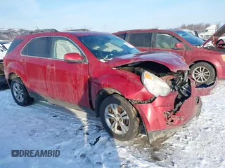 2015 Chevrolet Equinox LT with VIN 1GNALBEK7FZ125512, listed as a IAAI auction lot 41339404 with 104,338 mi miles. Bid and sale history available at carsss.com. Image 1.